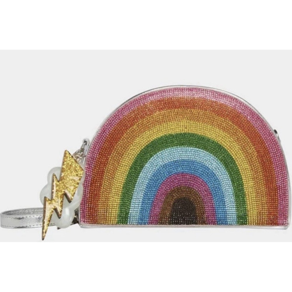 Betsey Johnson Kitsch Over The Rainbow Crossbody Bag BJ32930P Pride